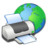 Network Web Printer Icon